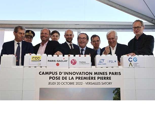 Première pierre du futur campus de l’innovation Mines Paris – PSL